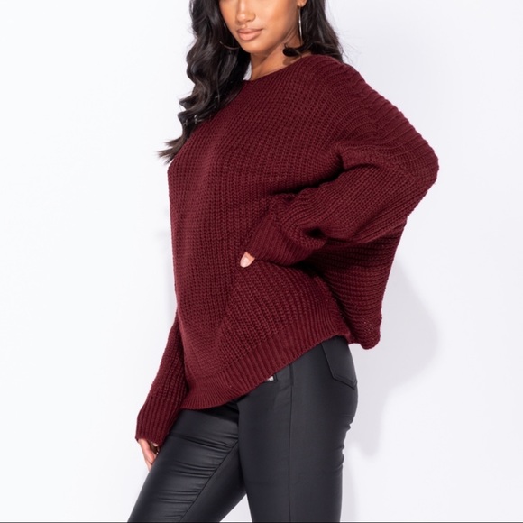 Just In! Tied Up - Knot Dropped Sleeve Sweater - Picture 3 of 8